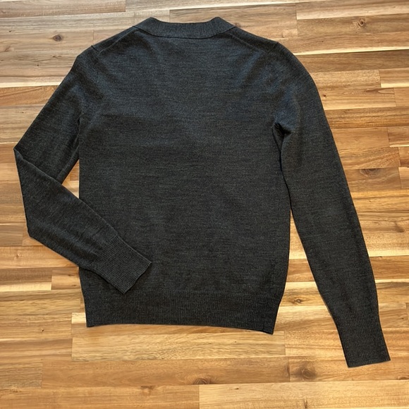 JCrew Gray Wool Cardigan - Picture 2 of 7